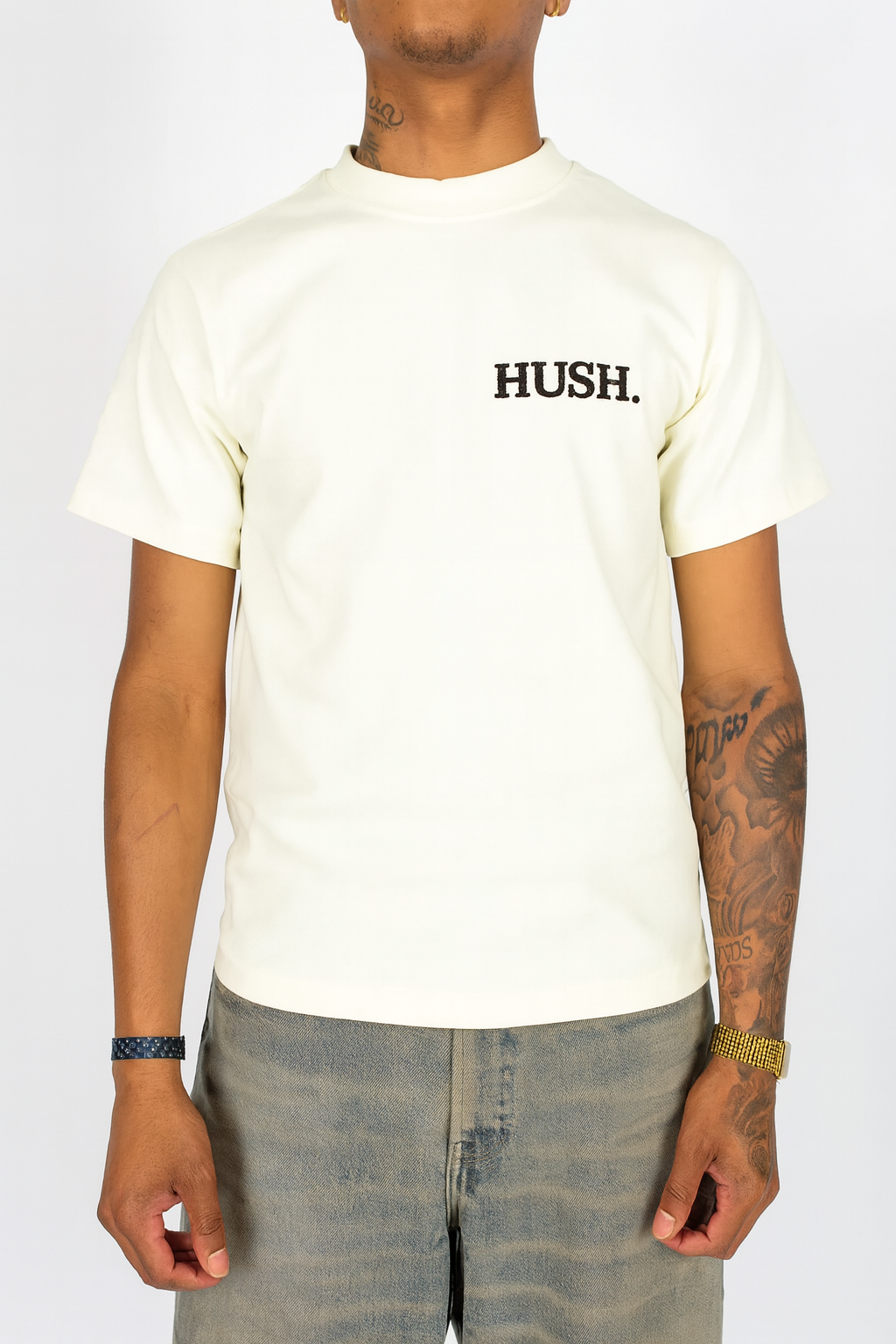 HUSH Essential Cropped Tee