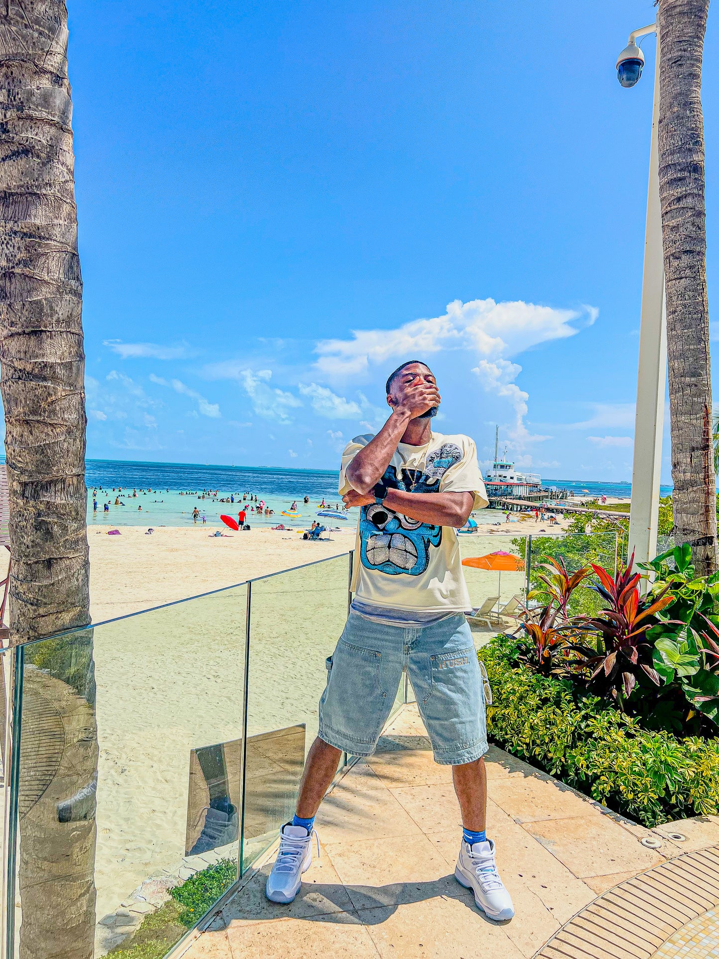 HUSH Utility Denim Jhorts