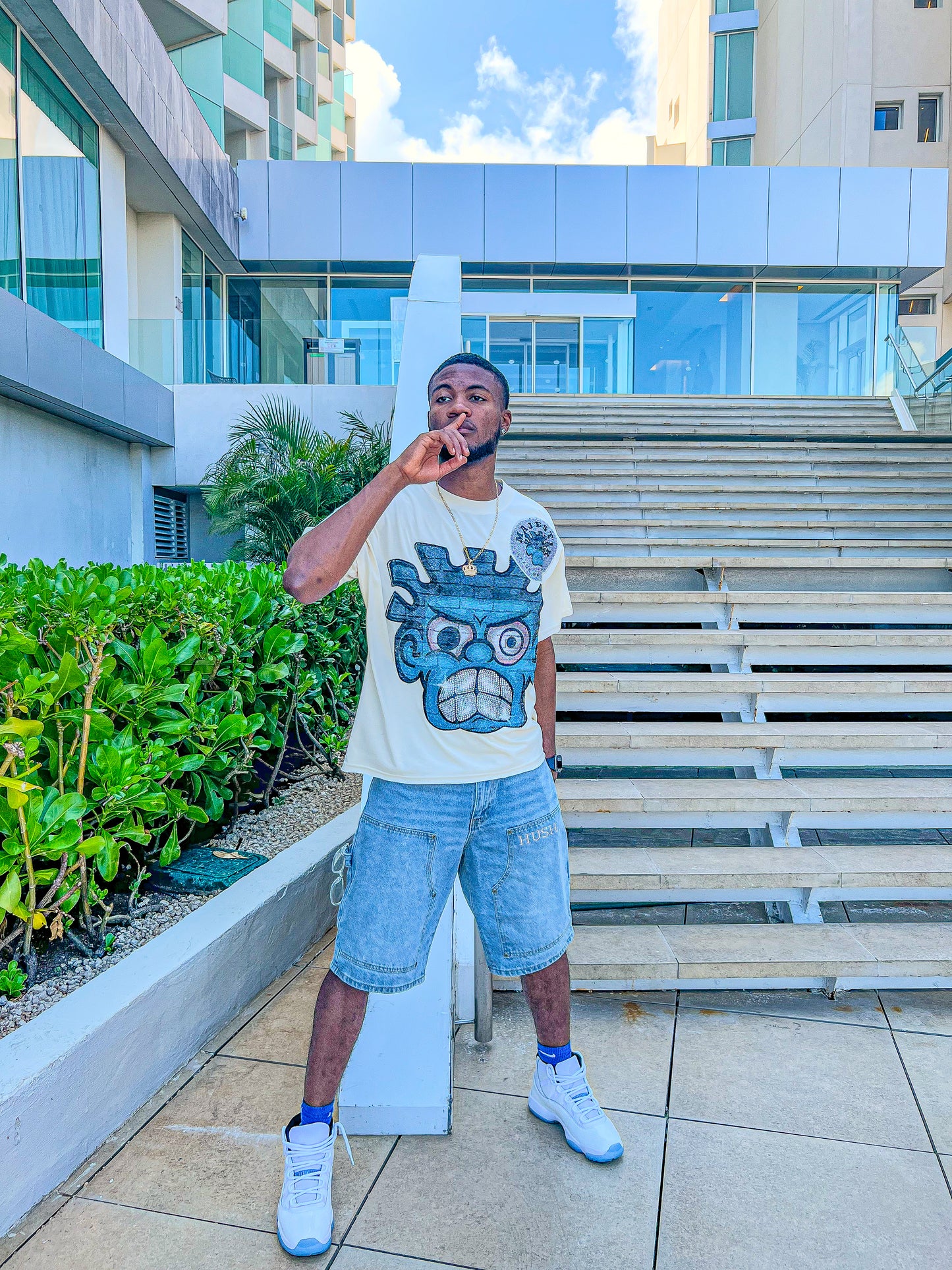 HUSH Utility Denim Jhorts